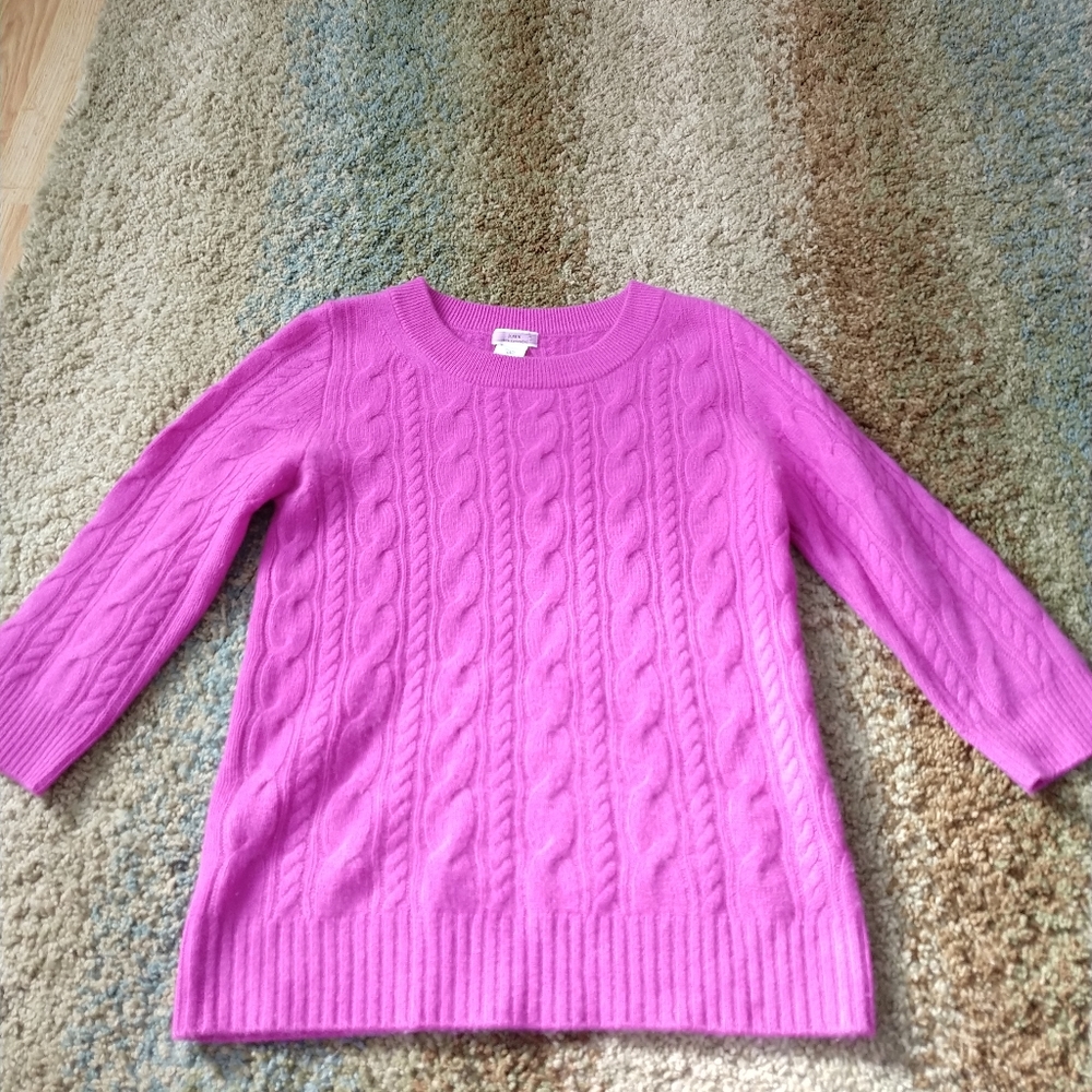 J. Crew 100 Percent Cashmere Sweater